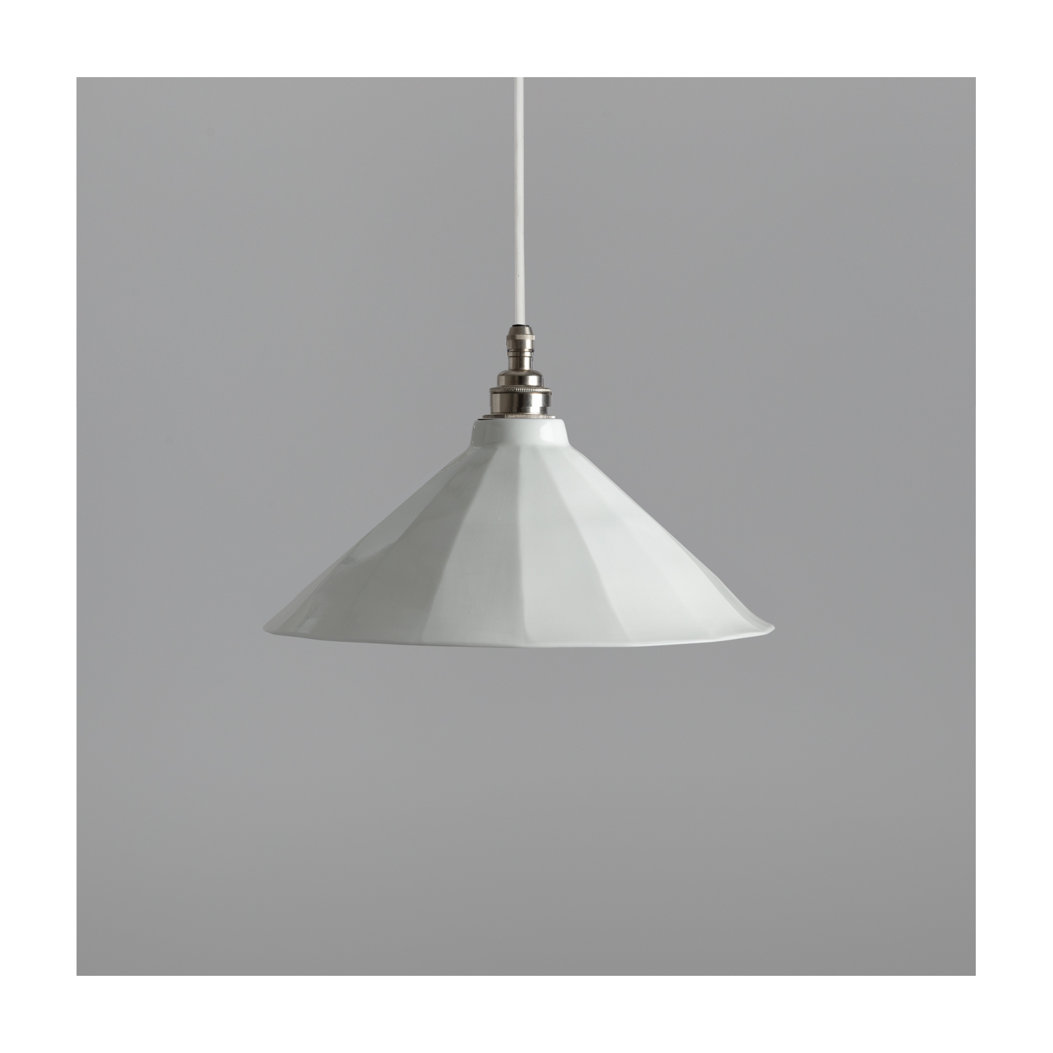 Adelaide White Gloss Pendant
