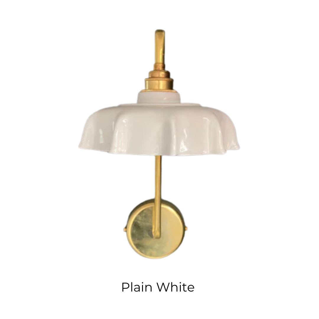 Campbell Plain Plug In Swan Neck Wall Light