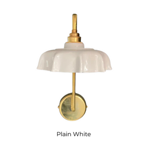 Campbell Plain Plug In Swan Neck Wall Light