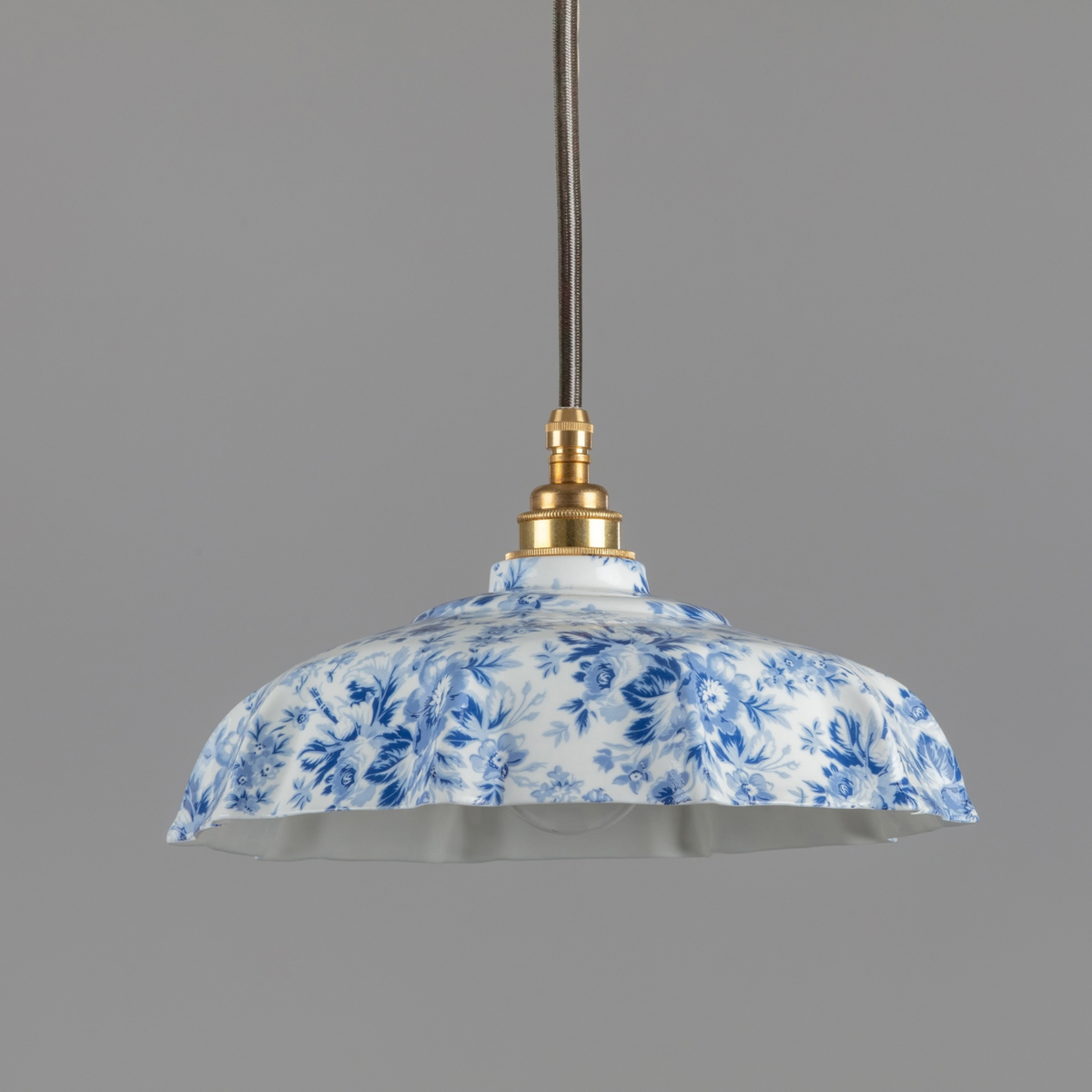 BATHROOM Campbell Delft Époque Florale Fine Bone China Ceramic Pendant