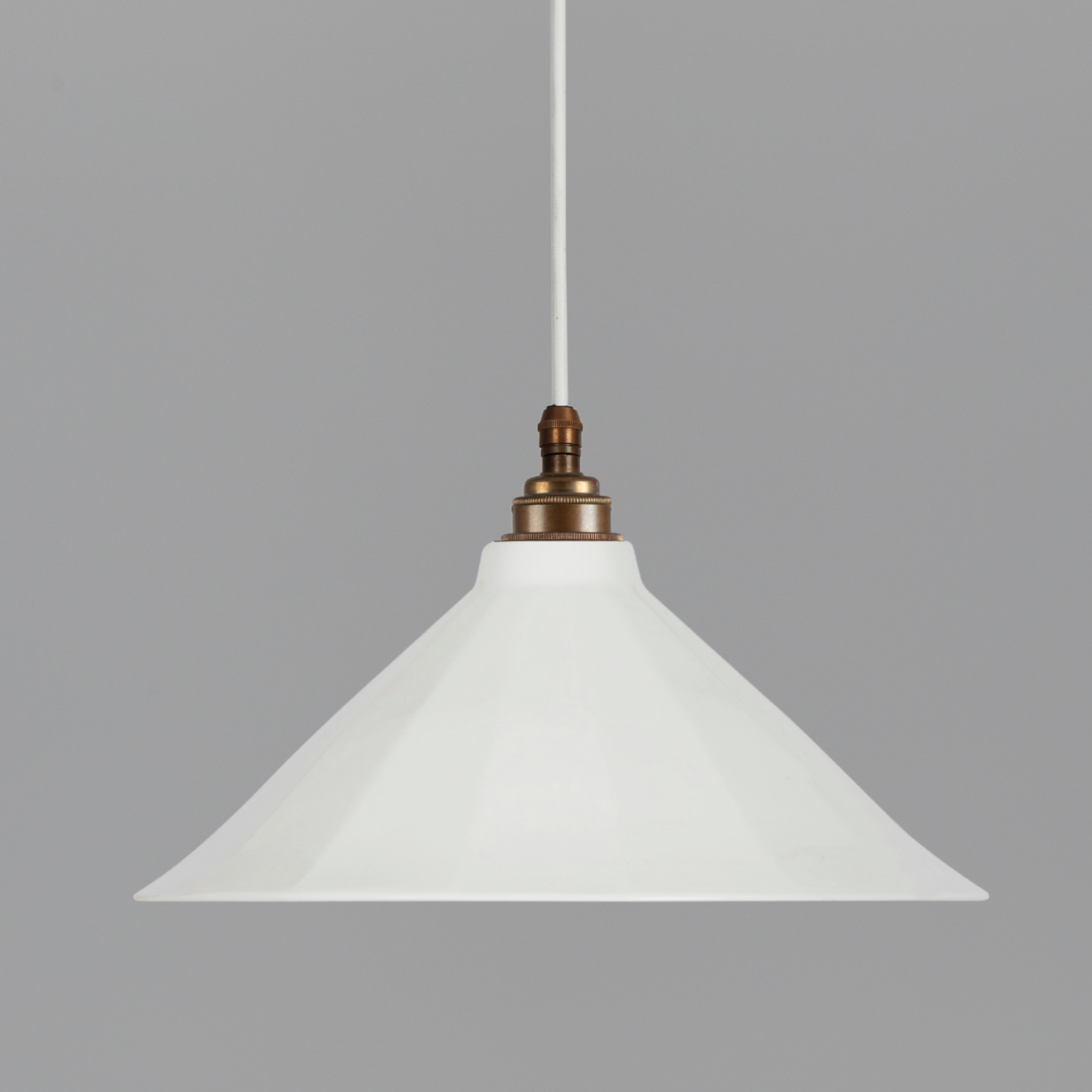 Adelaide White Matte Pendant