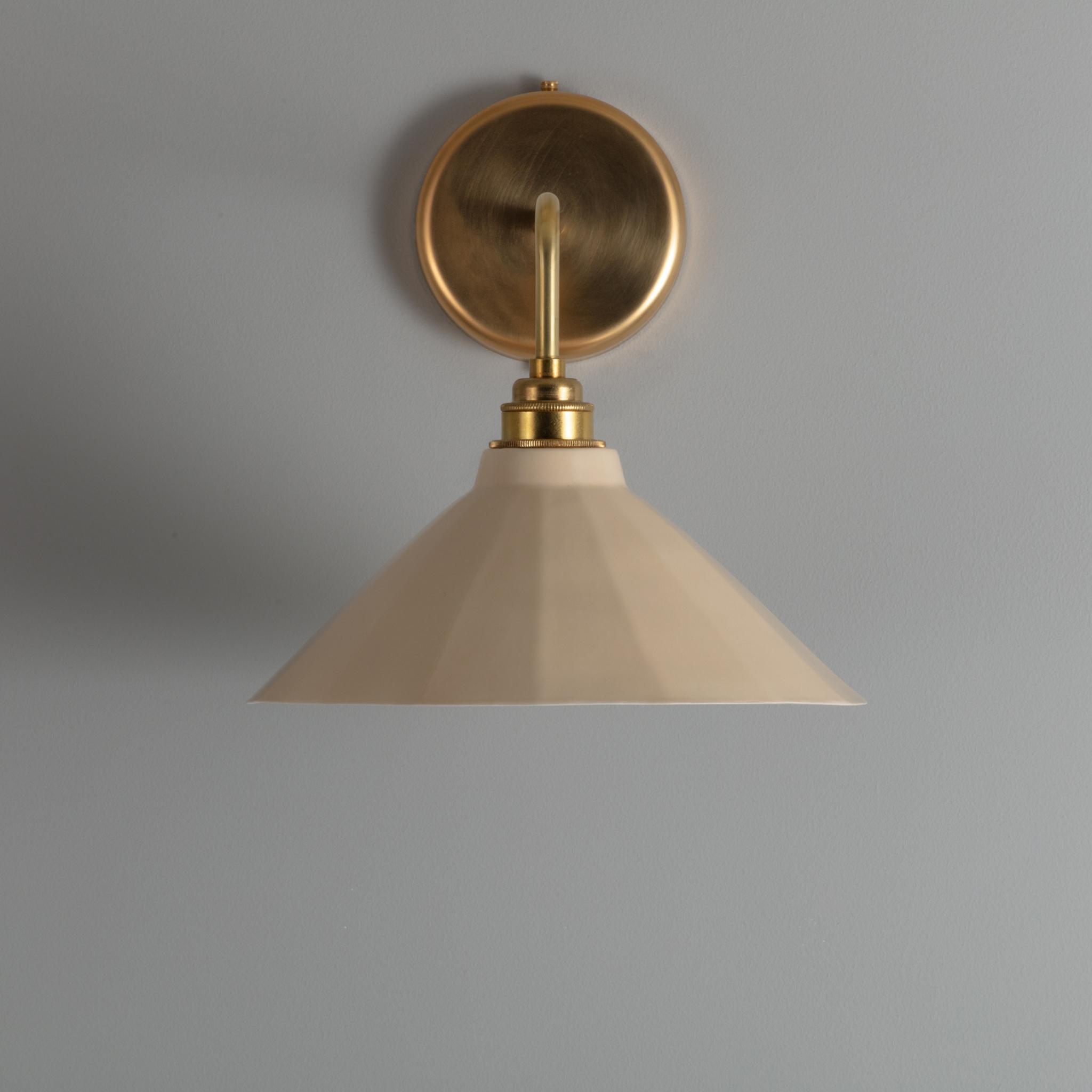 Adelaide Cream Gloss Colour Wall Light
