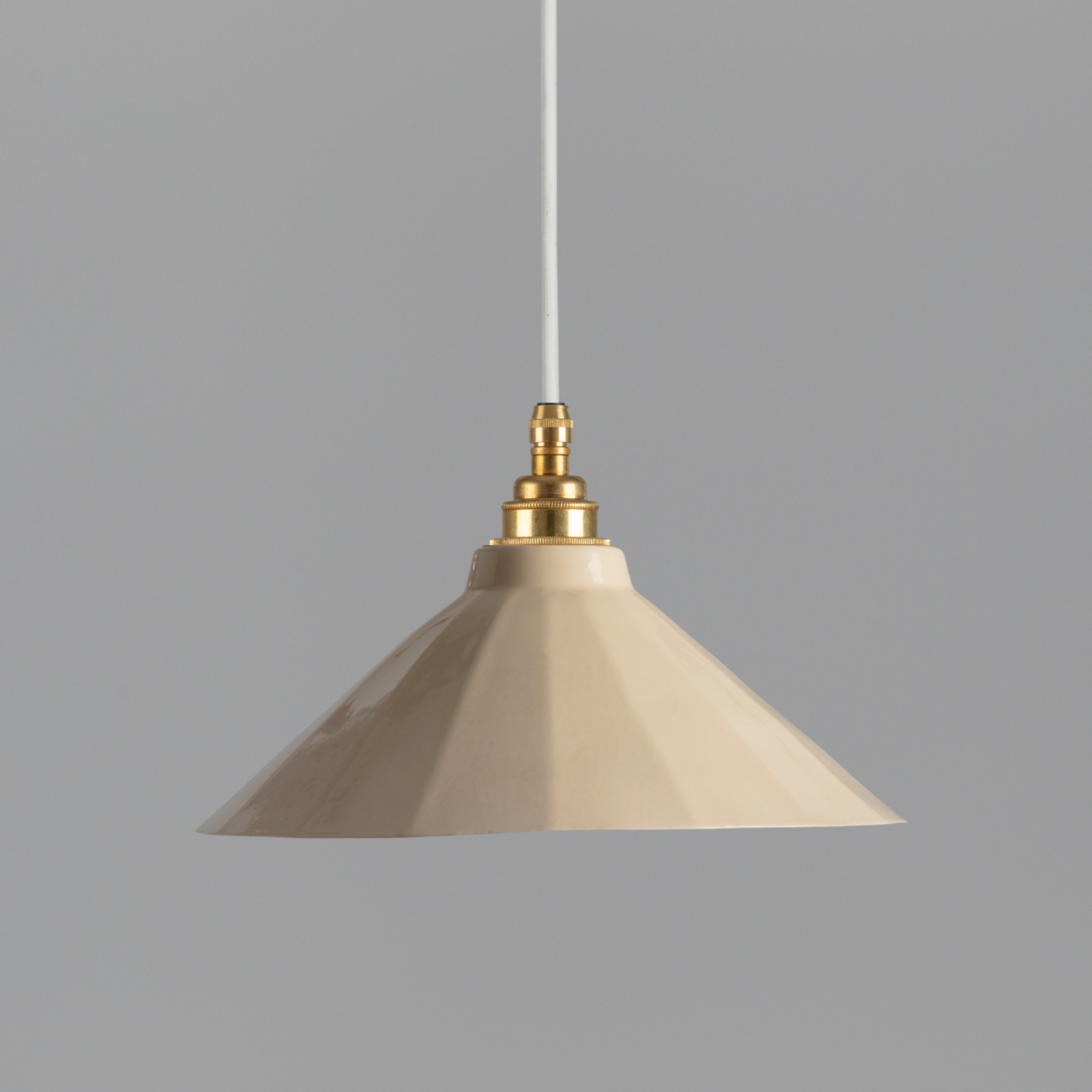 Adelaide Cream Gloss Colour Pendant