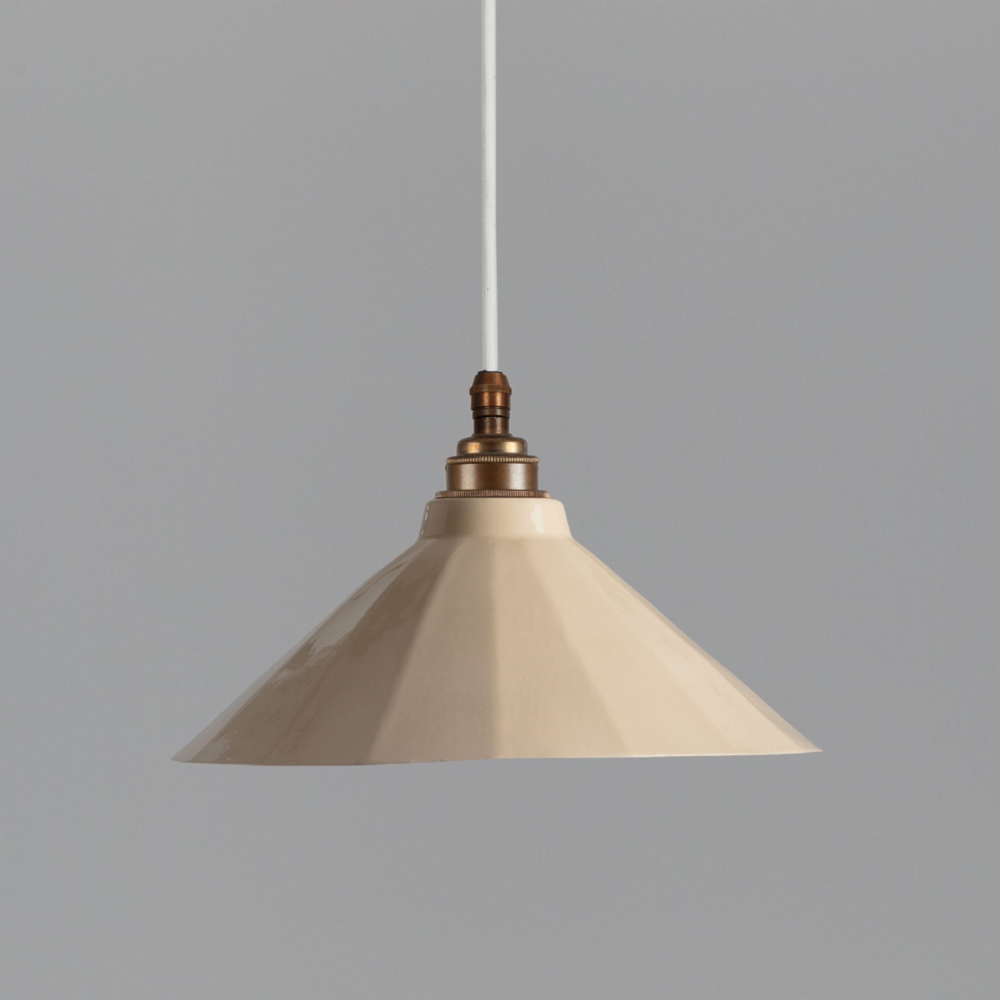 Adelaide Cream Gloss Colour Pendant