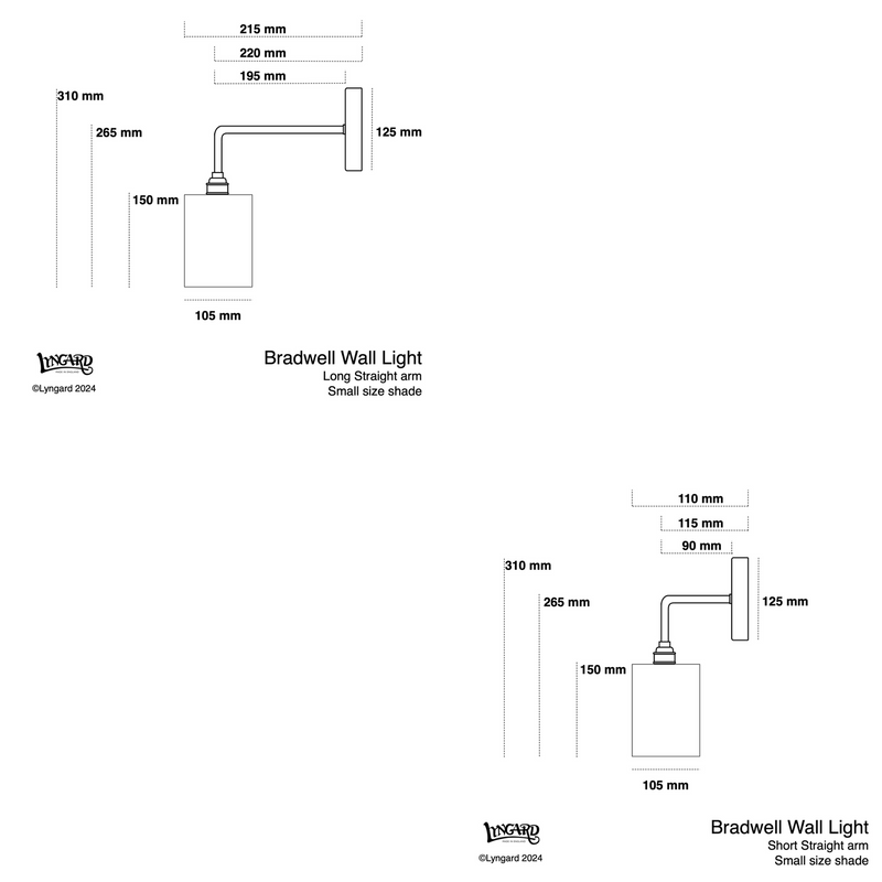 Bradwell Wall Light specifications