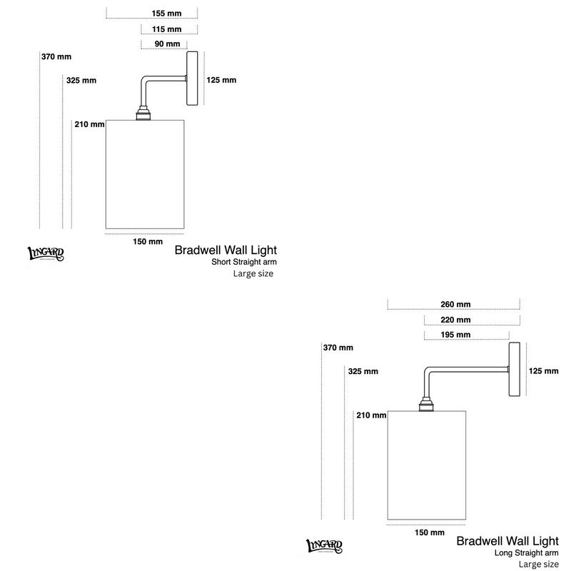 Bradwell Wall Light specifications