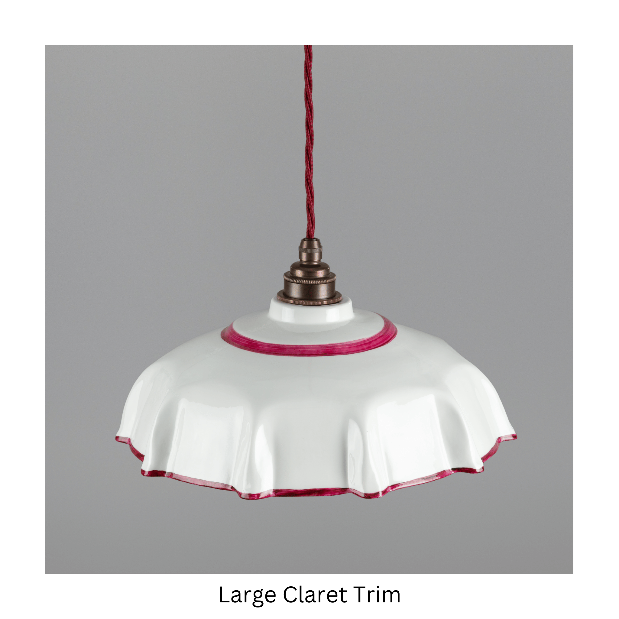 Campbell Hand-painted Trim Pendant